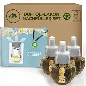 Nachfüller Set für Air Wick Duftölflakon 3x19ml Vanille & Orchidee
