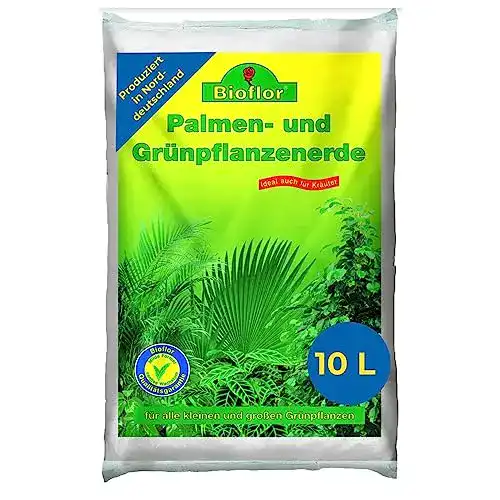 Bioflor Palmenerde für Palmen und Grünpflanzen 10 L