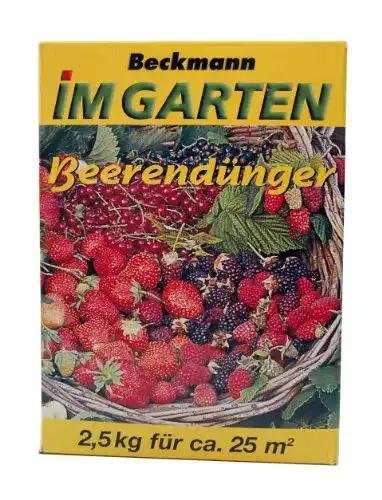 Beerendünger Beckmann 6-3-8 2,5 kg