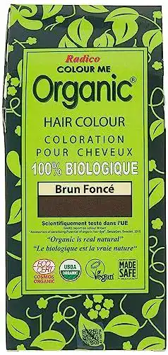 Pflanzenhaarfarbe Radico Colour Me Organic Dunkelbraun (bio, vegan)