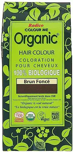 Pflanzenhaarfarbe Radico Colour Me Organic Dunkelbraun (bio, vegan)