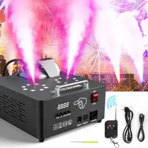 Mini Nebelmaschine Delibang 2000W mit Lichteffekt und Fernbedienung