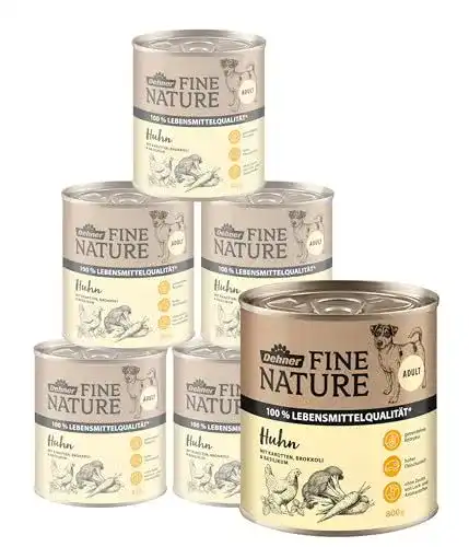 Dehner Fine Nature Hundefutter Nassfutter in Lebensmittelqualität
