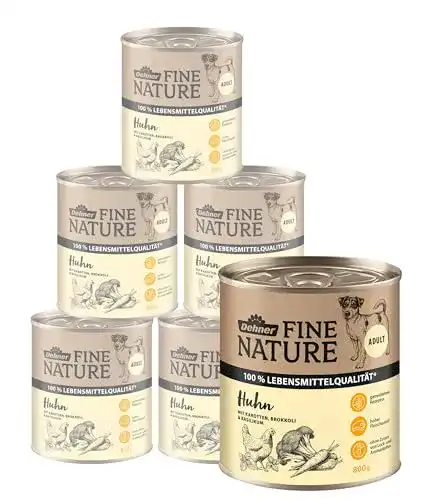 Dehner Fine Nature Hundefutter Nassfutter in Lebensmittelqualität