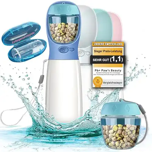 Hundetrinkflasche von Paw’s Beauty im 3er Geschenkeset