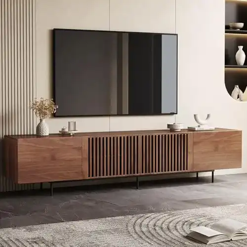 Lowboard Oleylucklive Mid-Century Modern TV-Schrank für Fernseher bis 80 Zoll