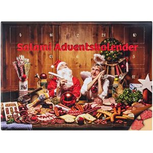 Adventskalender für Männer mit Pikanten Wurstbaron Salami