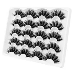 Künstliche Wimpern KOUSEI – 10 Paare Falsche Wimpern, lang und wiederverwendbar