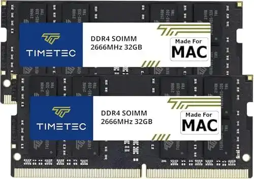 64GB RAM Timetec 64GB Kit (2x32GB) für Apple