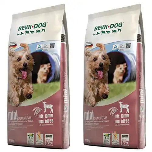 Bewi Dog Mini Sensitive Hundefutter Doppelpack 2 x 12,5 kg für kleine Rassen