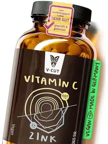 Vitamin C und Zink Kombiprodukt 880mg Vitamin C 24mg