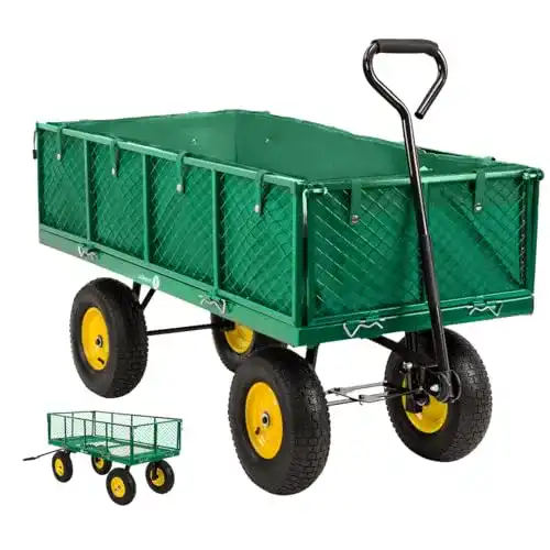 Rasentraktor-Anhänger Miweba Bollerwagen MB-700 mit 700 kg Traglast