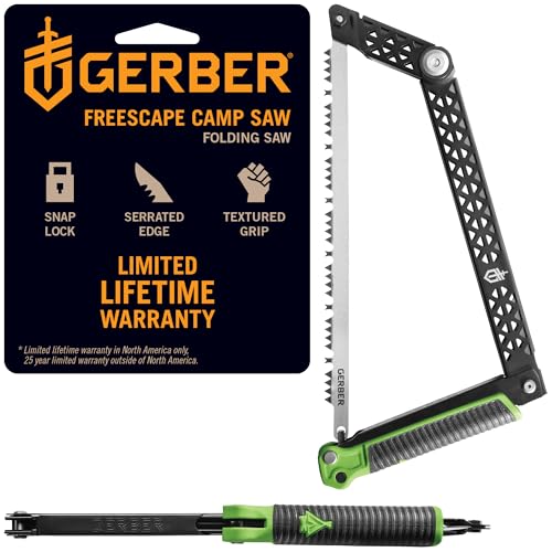Gerber Freescape Camp Saw, Klappbare Bügelsäge, 36,8 cm