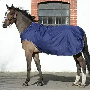 Führanlagendecke Bucas Walker Rug 50g in Navy/Silver