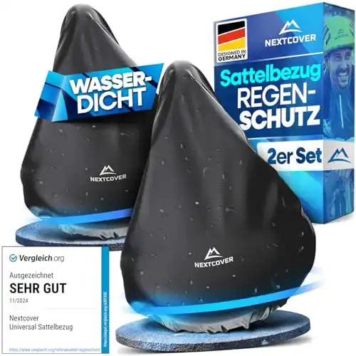 Fahrradsattel Regenschutz Nextcover Universal Sattelbezug für Fahrräder