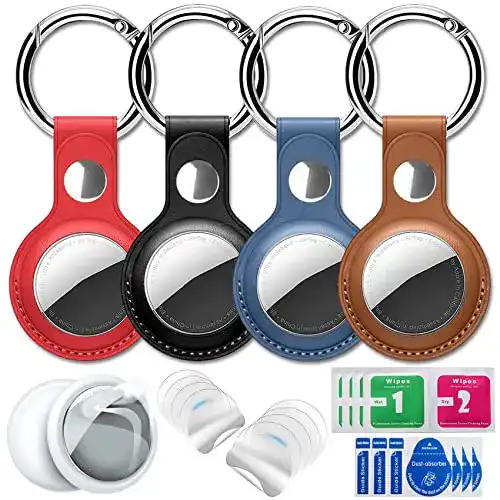 Airtag Anhänger EANLOLY für Apple Airtag 4er Pack