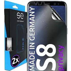 Samsung Galaxy S8 Schutzfolie 2x se 3D für Displayschutz