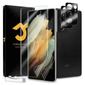 Samsung Galaxy S21 Ultra Panzerglas Jzg 2+2 Stück Displayschutz