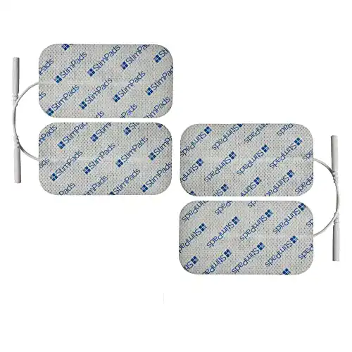 Tens-Pad Stimpads EMS und TENS Elektroden – 4 Stück 50x90mm