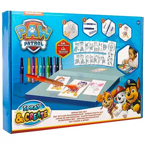 Pustestifte Paw Patrol Sprühstift-Set Deluxe für Kinder
