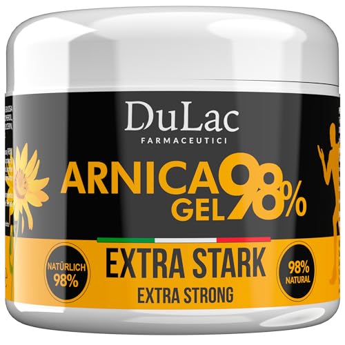 Arnika-Gel mit Buriti-Öl und Thymian zur Massage von Haut und Muskeln