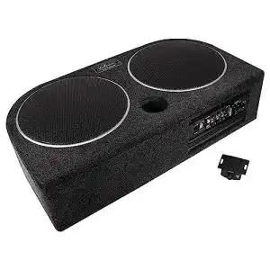 Hifonics VRX82A Subwoofer Aktiver Reserverad Subwoofer mit passiver Membran