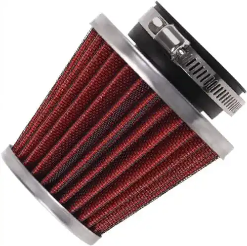 Sportluftfilter für Motorräder von Evermotor Universal mit Doppelschicht Stahl