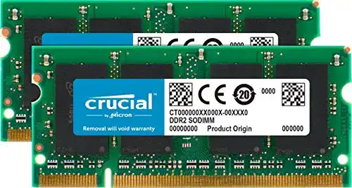 DDR2-RAM Micron Crucial CT2KIT25664AC800 4GB Arbeitsspeicher
