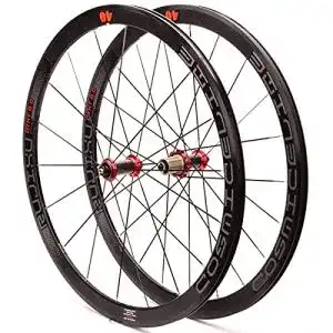 Laufradsatz Rujixu 700c Rennrad mit doppelwandigen Felgen
