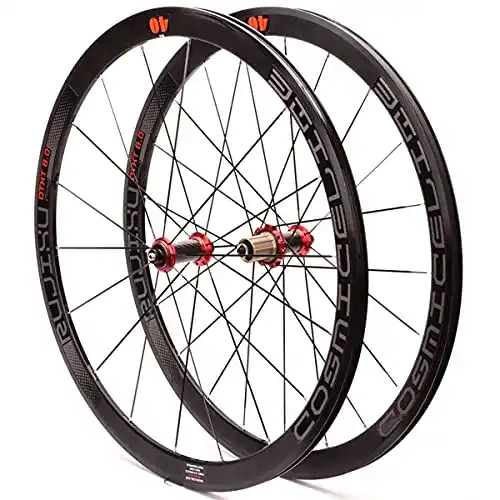 Laufradsatz Rujixu 700c Rennrad mit doppelwandigen Felgen