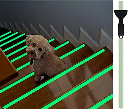 Antirutschstreifen für Treppen cocofy mit fluoreszierendem Effekt