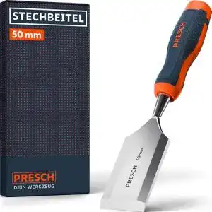 Stechbeitel Presch 50mm – Professionelles Stemmeisen mit 25° Keilwinkel