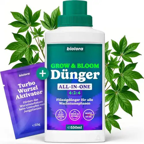 Cannabis-Dünger Biolora 550ml Grow ’n Bloom – Konzentrat für Pflanzen