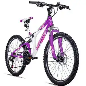 MTB Fully Bergsteiger Montreal 20 und 24 Zoll Kinderfahrrad
