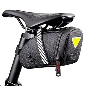 Satteltasche für Mountainbike und Rennrad mit wasserdichtem Reißverschluss