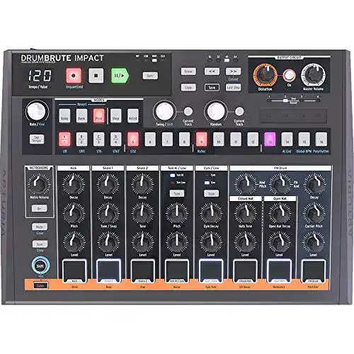 Drumcomputer Arturia DrumBrute Impact im Vergleich