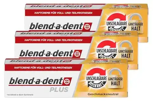 Blend-a-dent Haftcreme 3 x 40g Plus Premium