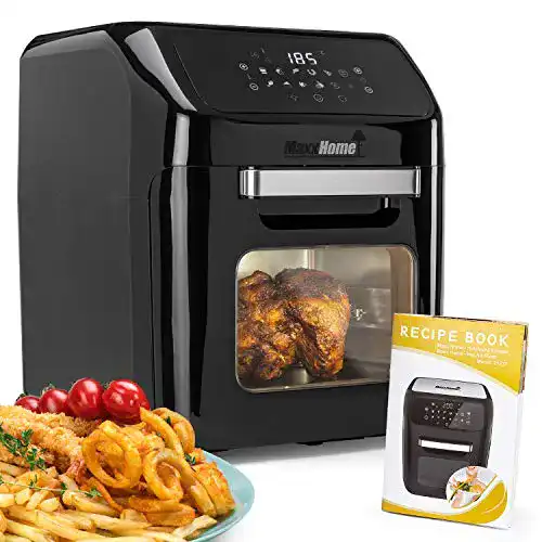 Heißluftfritteuse mit Drehkorb von MaxxHome