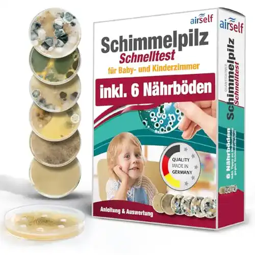 Schimmeltest airself für Baby- und Kinderzimmer