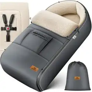 Baby Fußsack Kidiz für Babyschale und Kinderwagen im Winter