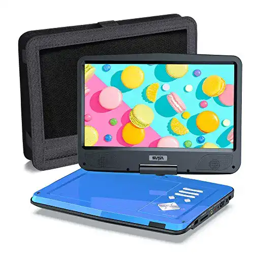 Tragbarer DVD-Player für Auto und Kinder mit Halterung von SUNPIN