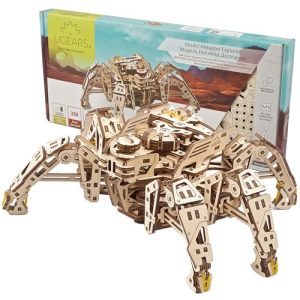 Ugears Hexapod Explorer 3D-Puzzle – Modellbausatz für Erwachsene