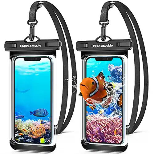 Wasserdichte Handyhülle UNBREAKcable, 2 Stück, 7.0 Zoll IPX8