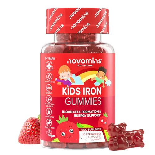 Eisenpräparat Novomins Eisen Vitamin C Gummies für Kinder
