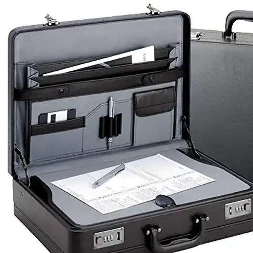 Aktenkoffer D & N von D&N-Lederwaren, extra breit und funktional