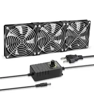 Gehäuselüfter GDSTIME 3er Set 120mm 12V für PC und Server