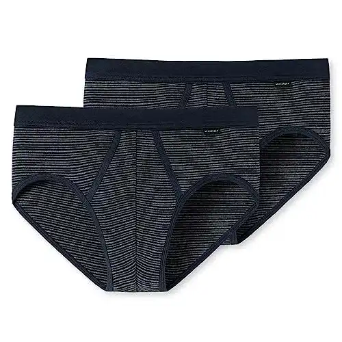 Sportslip Herren im Multipack von Schiesser 2 Stück, Dunkelblau, XL EU