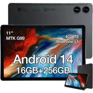 Tablet bis 400 Euro: AGM PAD P2 mit Android 14 und Hülle