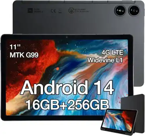Tablet bis 400 Euro: AGM PAD P2 mit Android 14 und Hülle