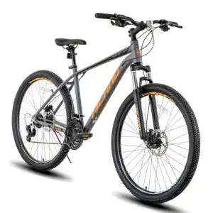 Hiland Aluminium Mountainbike mit 21 Gängen und hydraulischen Scheibenbremsen